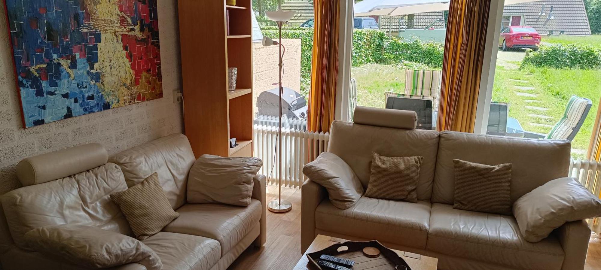6-Pers Vakantiebungalow In Het Heuvelland 辛佩尔费尔德 外观 照片